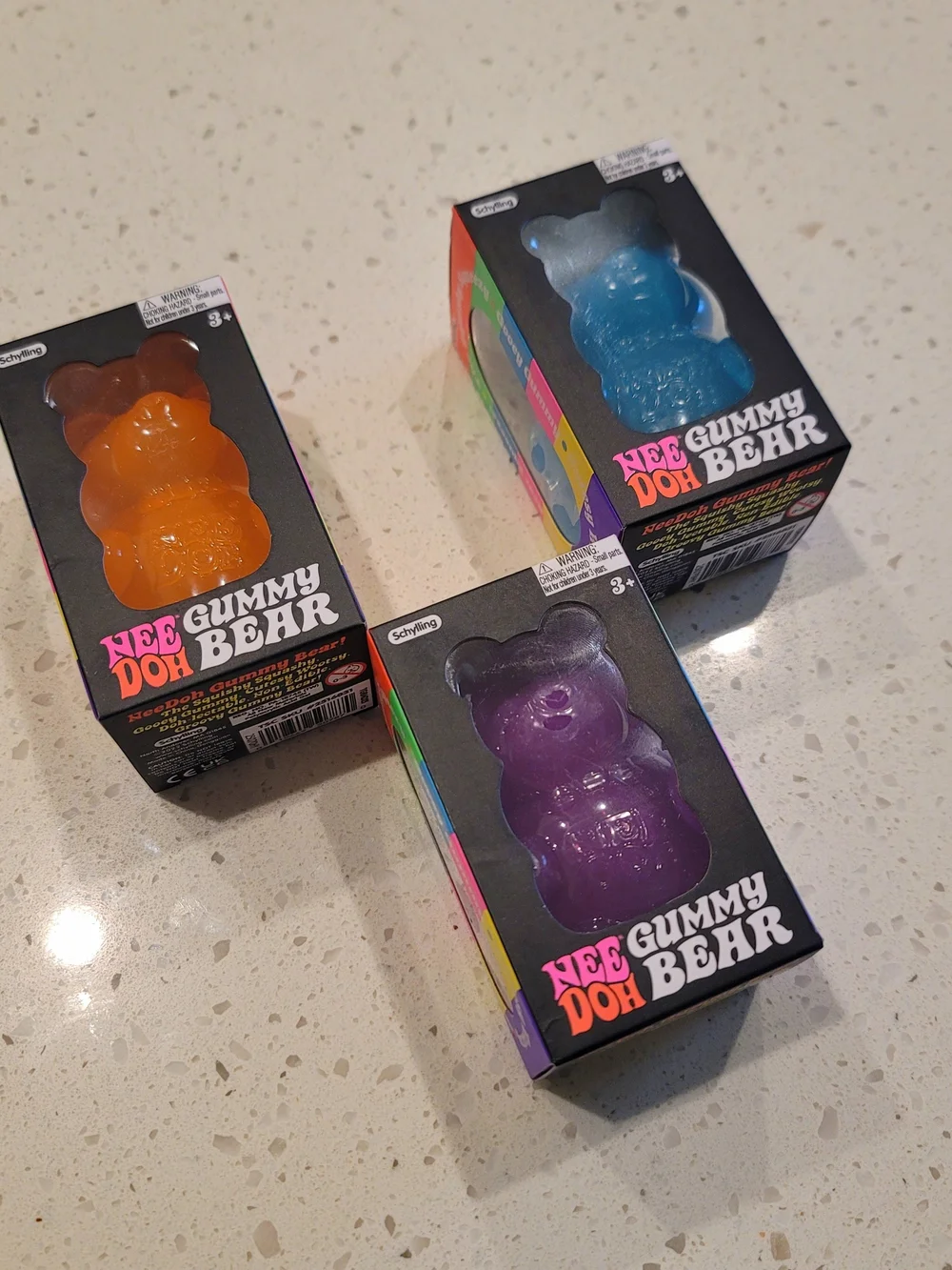 ONE (1) Needoh Gummy Bear Random Color!